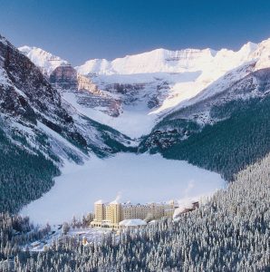 Chateau Lake Louise Winter Fairmont