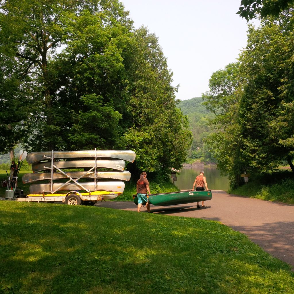 Getting Canoes Ready