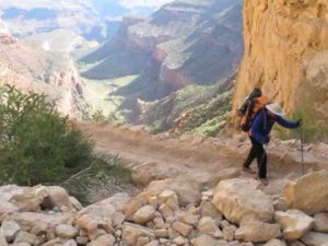 Hard Hiking on the Bright Angel Trail