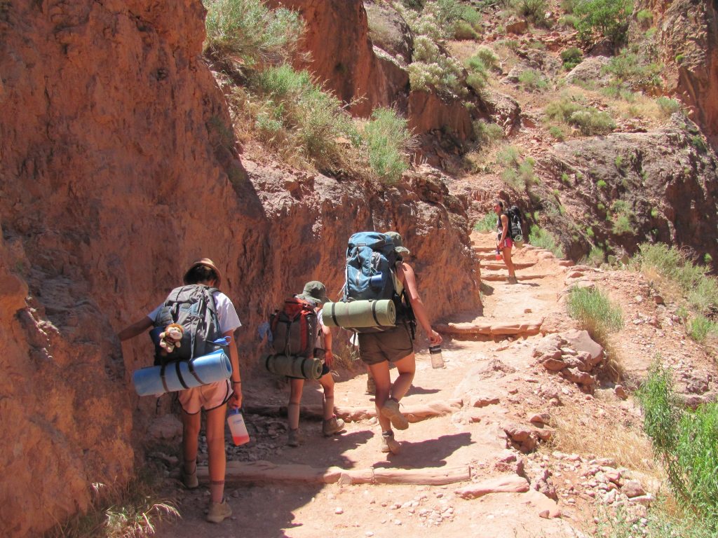 Hiking the Bright Angel Trail