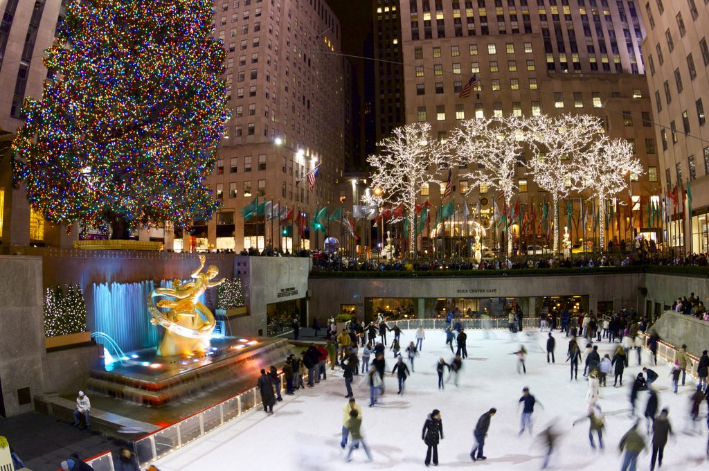 Christmas Rockefeller Center Plaza