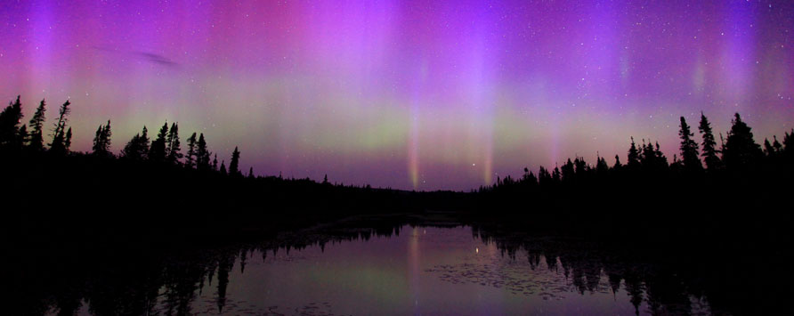 Northern Lights in Cook County - Minnesota