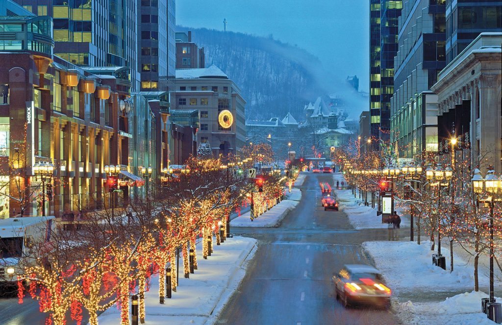 Old Montreal at Christmas