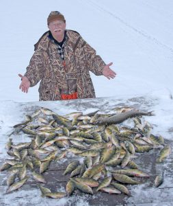 Brindley’s Harbor Ice Fishing