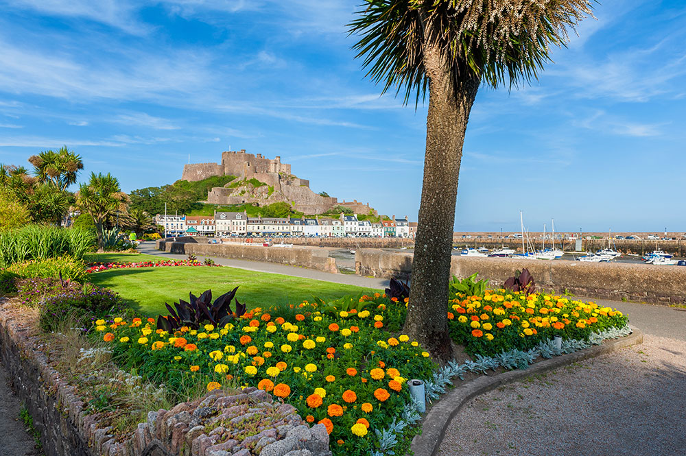 Gorey Castle in St Martin - Jersey