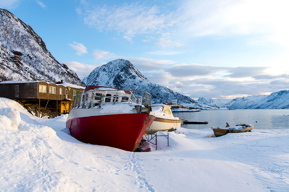 Winter Scenery in Norway