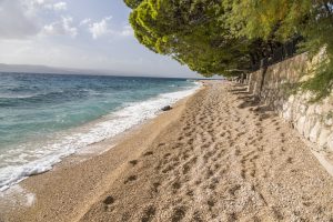 One of many lovely Baska Voda Beaches