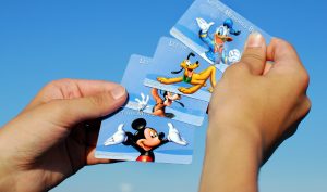 Disney World Admittance Cards