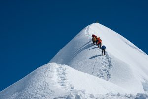 Island peak is one of the most popular trekking peak in Nepal.