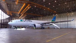 Level Airlines in Hanger