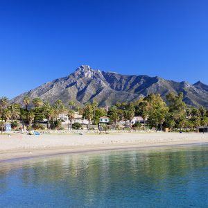 Marbella Beach on Costa del Sol