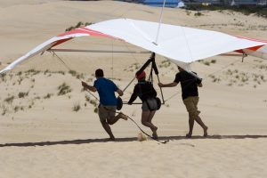 Learning to Hang-Glide on Jockey's Ridge State Park in the Outer Banks