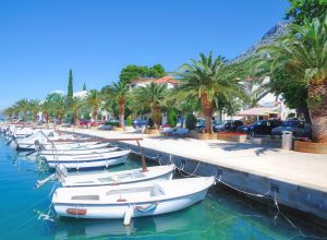 Promenade of Baska Voda