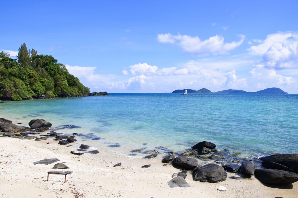 beautiful day at cape panwa beach, Phuket Thailand