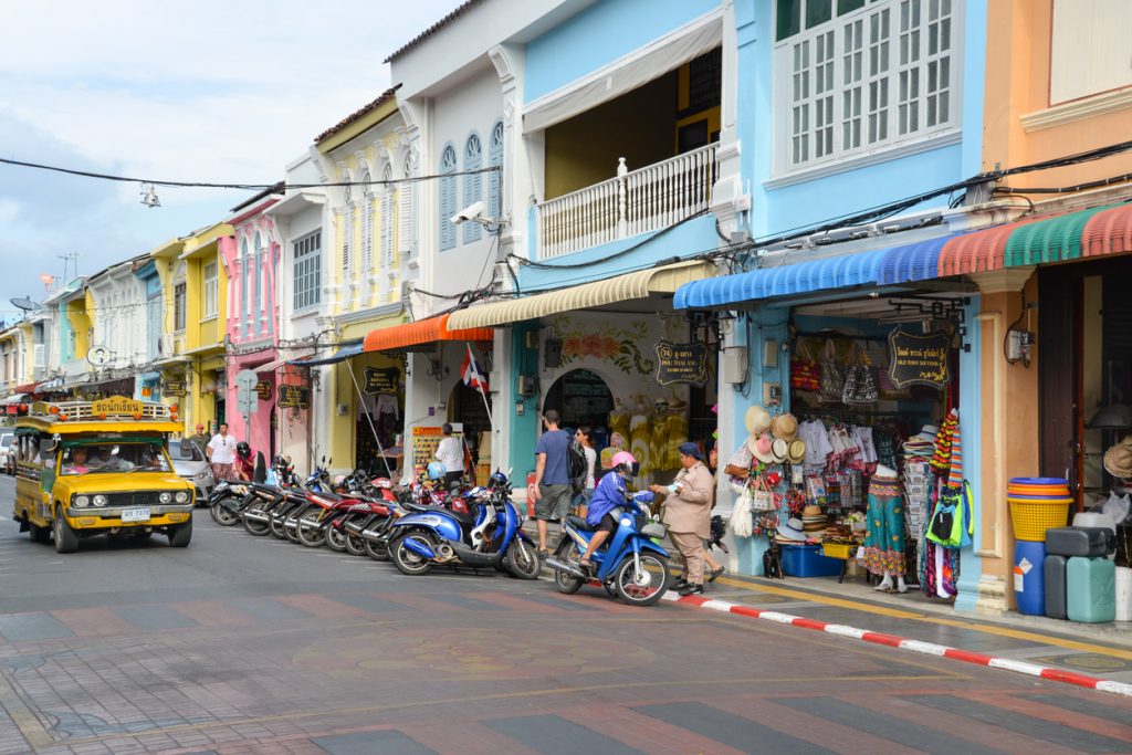 Phuket old town area, Thailand.