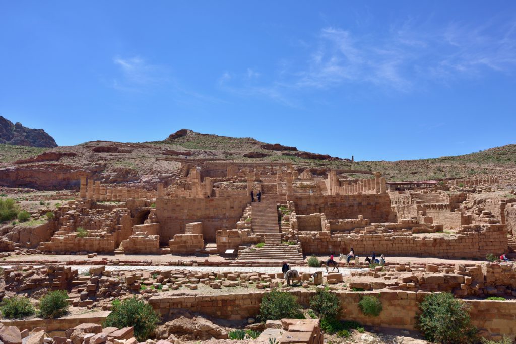 Petra archaeological site - UNESCO world heritage site