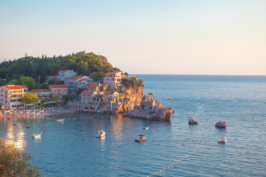 Summer landscape of Montenegro