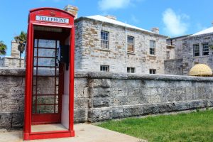 Phone Booth at Dockyard, Bermuda