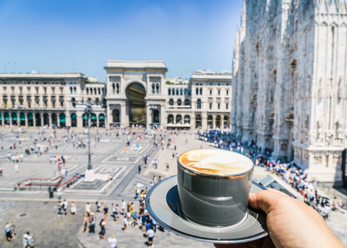Cappuccino in Milan