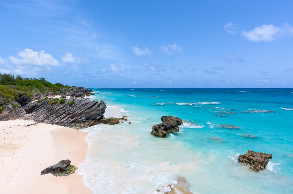 Horseshoe Bay in Bermuda