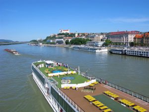 River cruise on Danube
