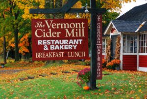 An old cider mill is converted into a small diner in Vermont