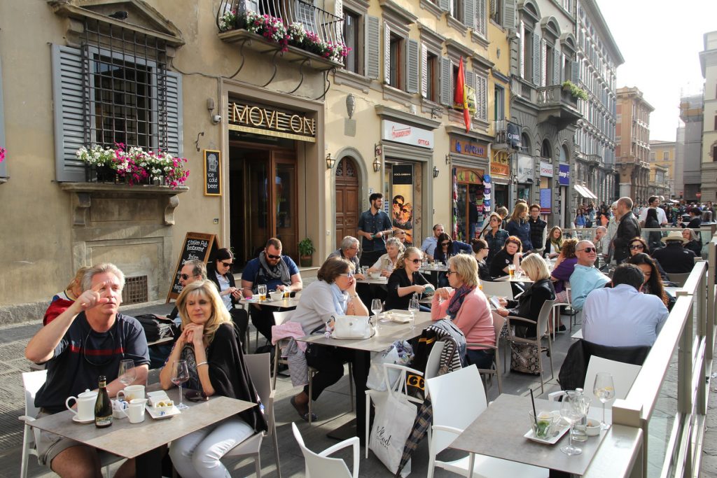 Dining out in Florence, Italy