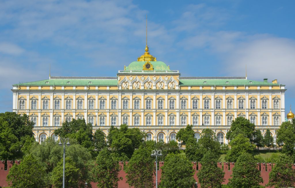Grand Kremlin Palace in Moscow, Russia