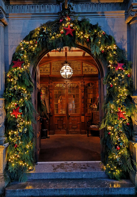 Bovey Castle at Christmas