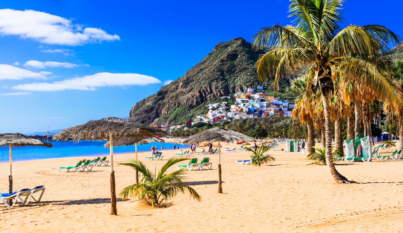 One of the most popular and beautiful beaches in Tenerife. Las Teresitas