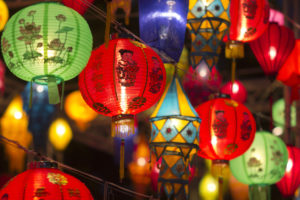 Lanterns in Hong Kong