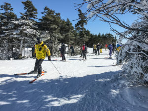 Skiing in Vermont