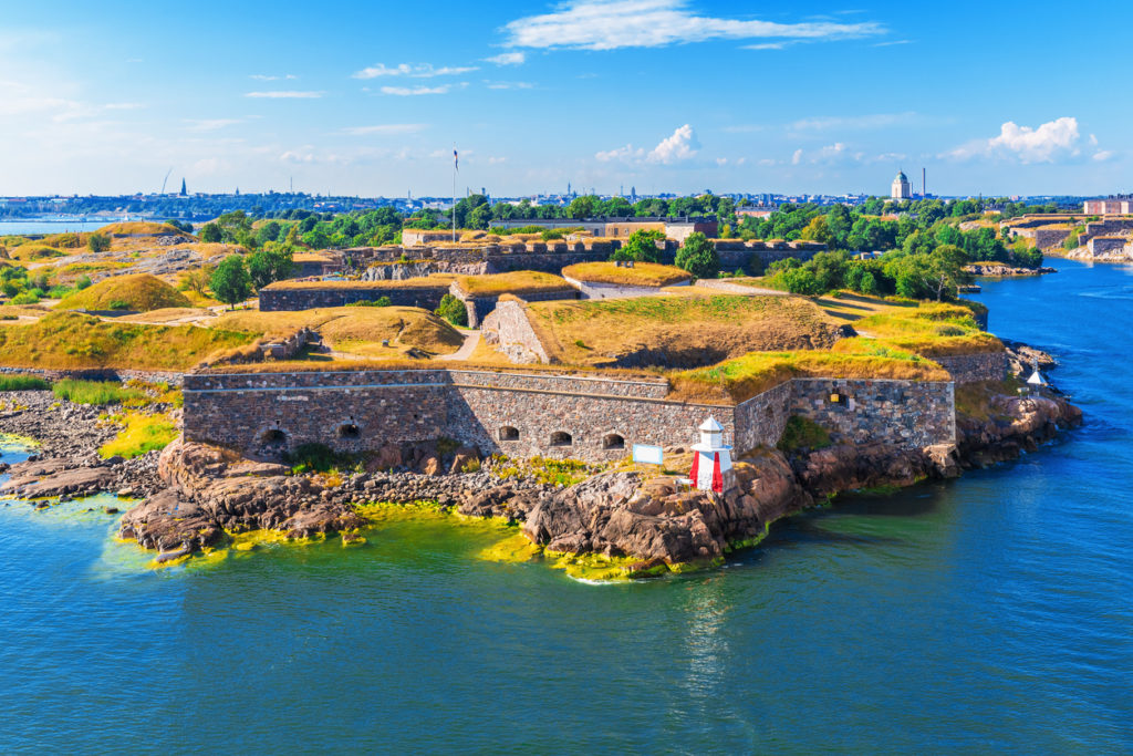 Suomenlinna Fortress in Helsinki, Finland
