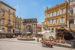 Triumphal Arch of Sergius in Pula