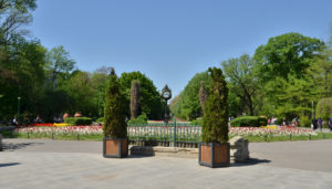 Entrance to Cismigiu Park, Bucharest