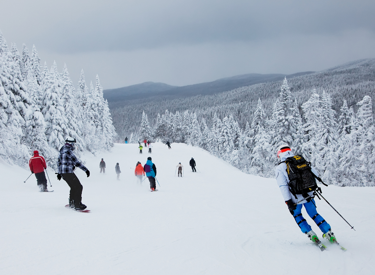 Mont Quebec Tremblant Ski Resort Canada 