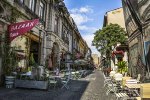 Old town of Bucharest