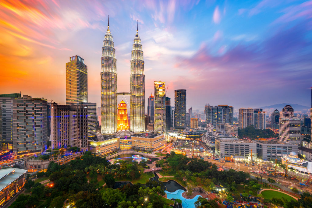 Petronas Towers, also known as Menara Petronas was the tallest buildings in the world from 1998 to 2004