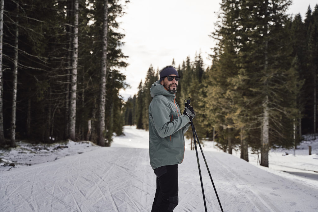 Cross country skiing in Slovenia