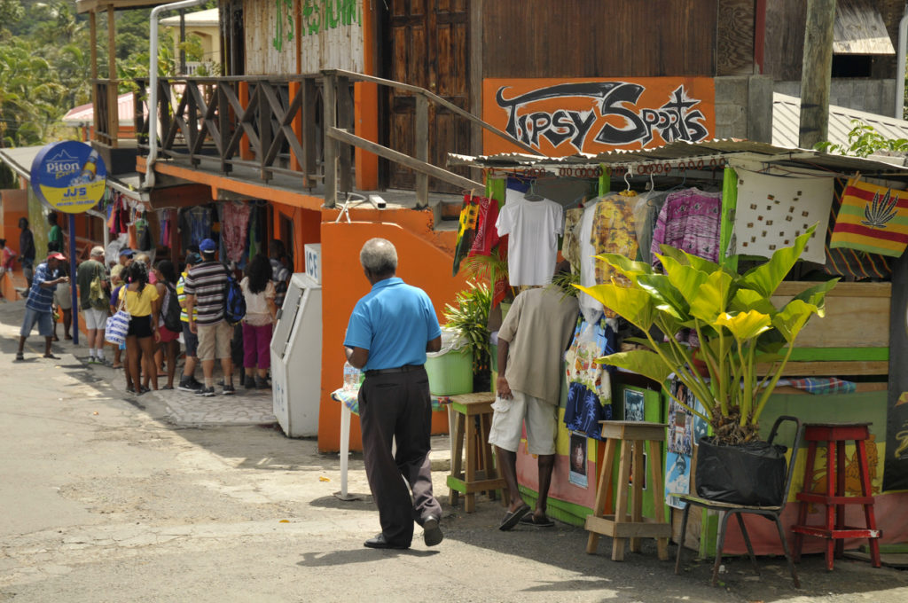 Shopping in St Lucia