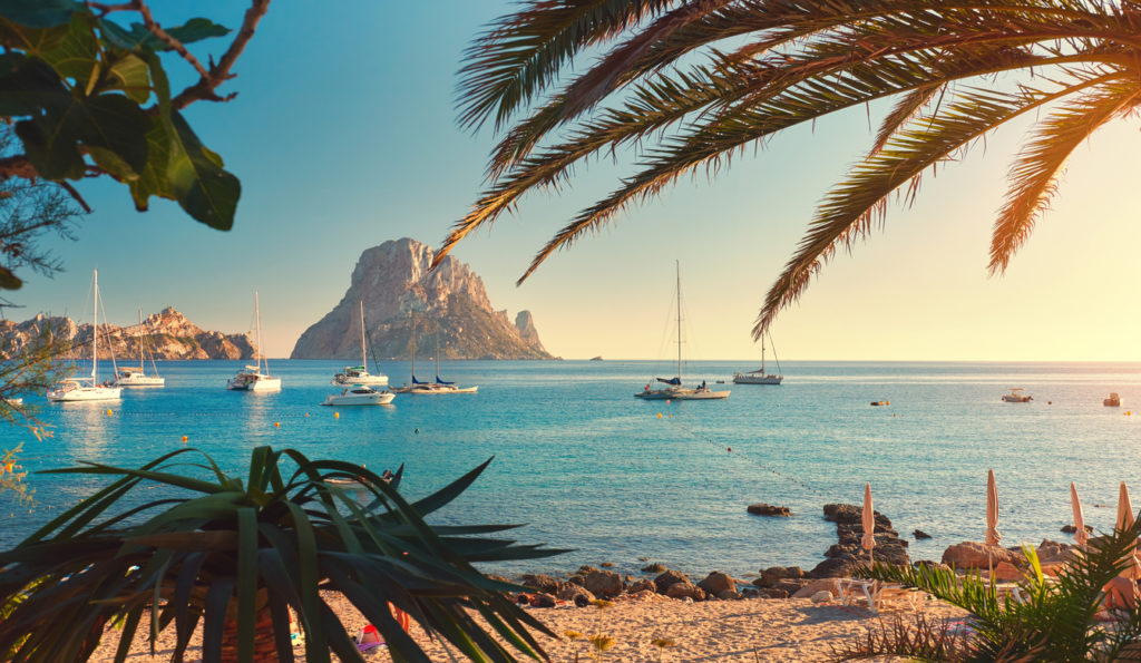Ibiza Island, Balearic Islands. Spain