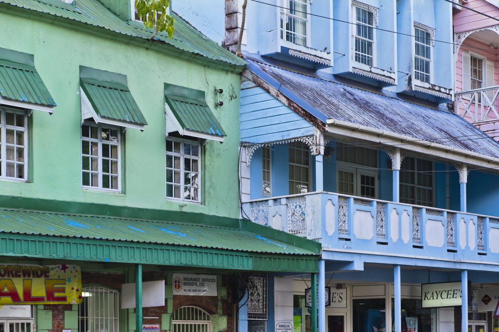 Buildings of Castries, Saint Lucia