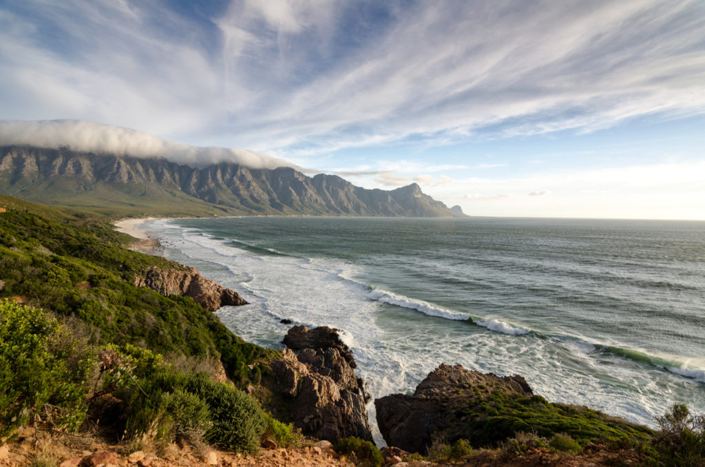 Panorama of the Garden Route, South Africa