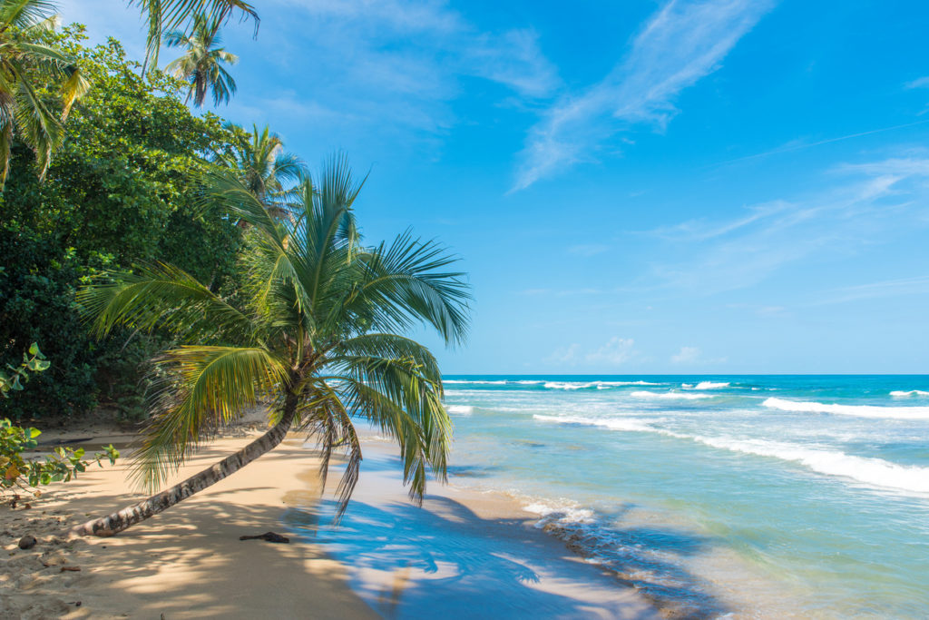 Playa Chiquita - beach close to Puerto Viejo, Costa Rica