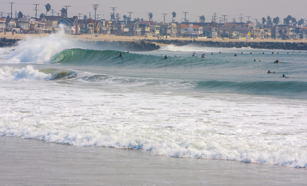 A scenic view at Newport Beach California