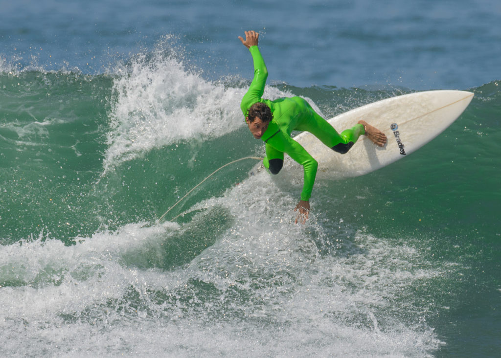 Jeremy Flores Surfing in San Clemente California