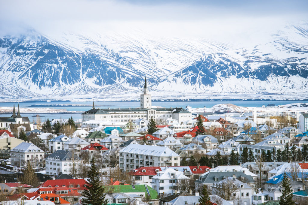 Reykjavik capital city of iceland