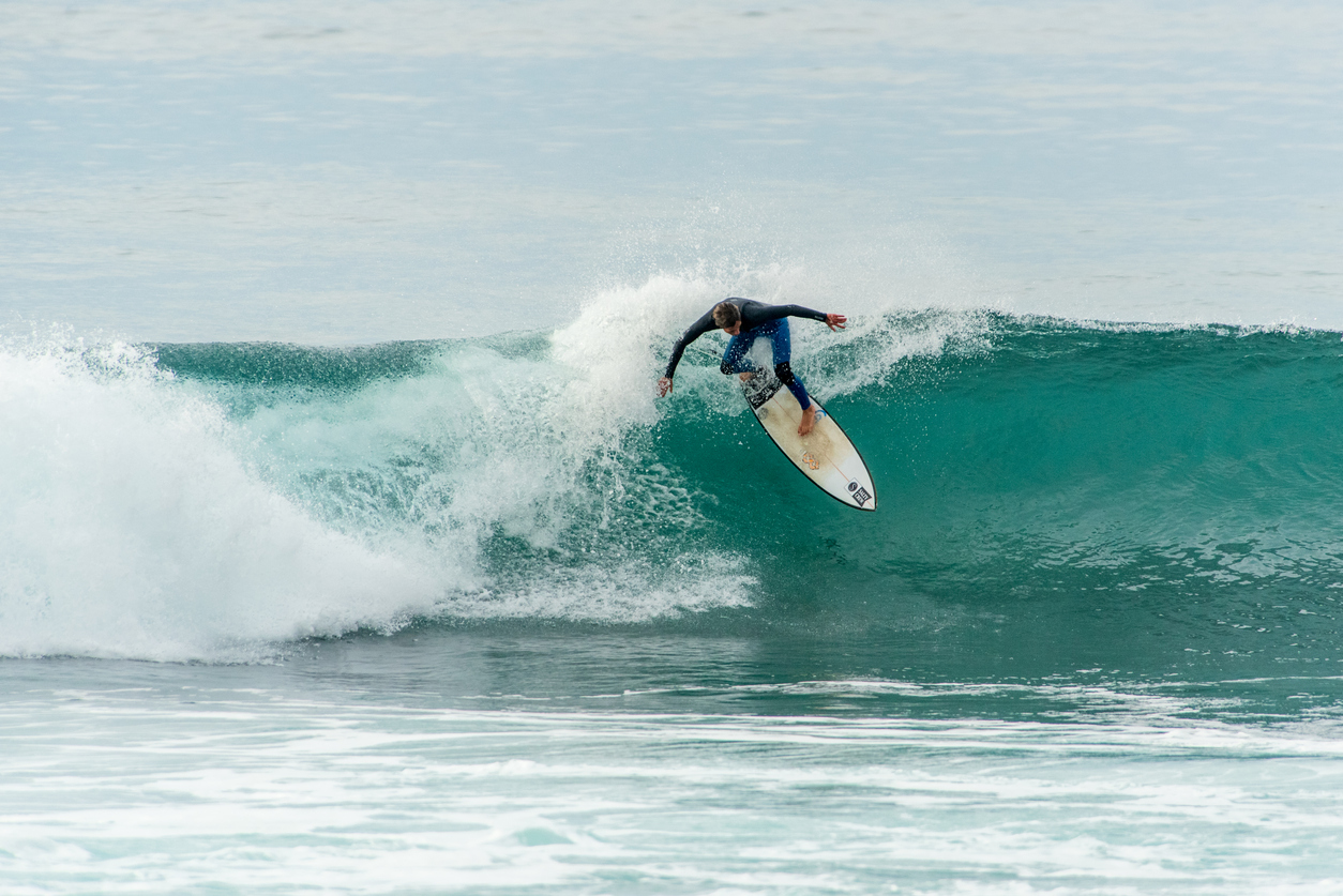 Surfing in Buarcos Figueira da Foz