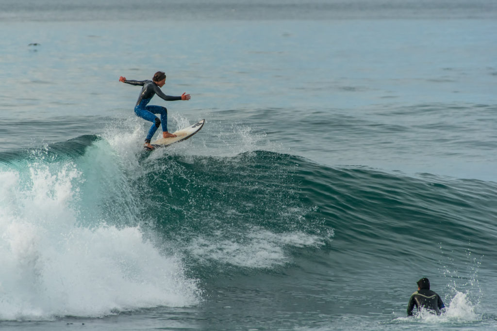 Surfing in Praia do Amando Costa Vicentina