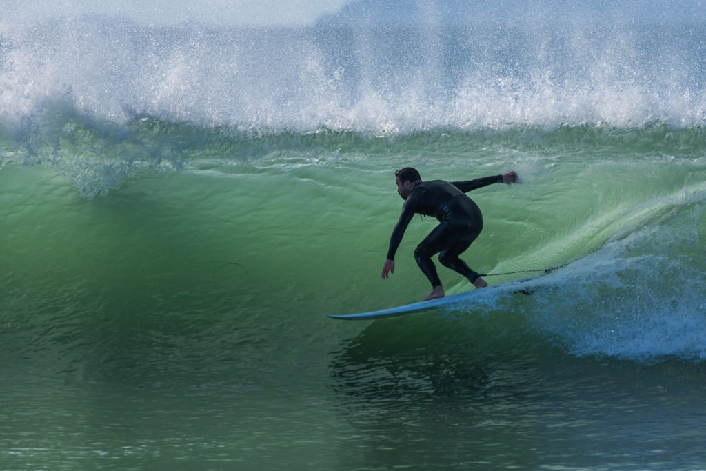 Surfing in Ventura California